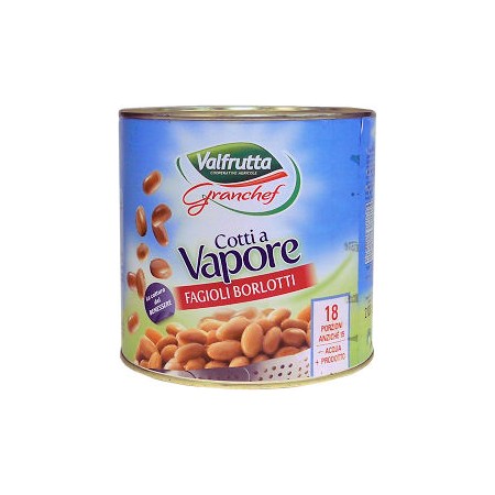 BORLOTTI VALFRUTTA COTTI A VAPORE KG.2,6